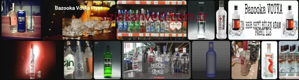 Bazooka Votka fiyatları