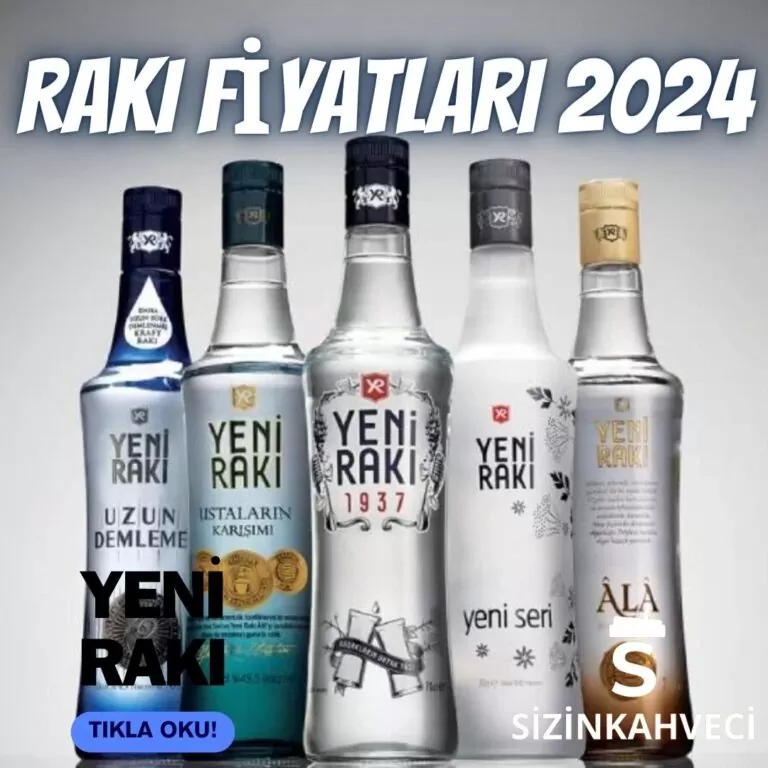 RAKI FİYATLARI 2024 Kapak görseli